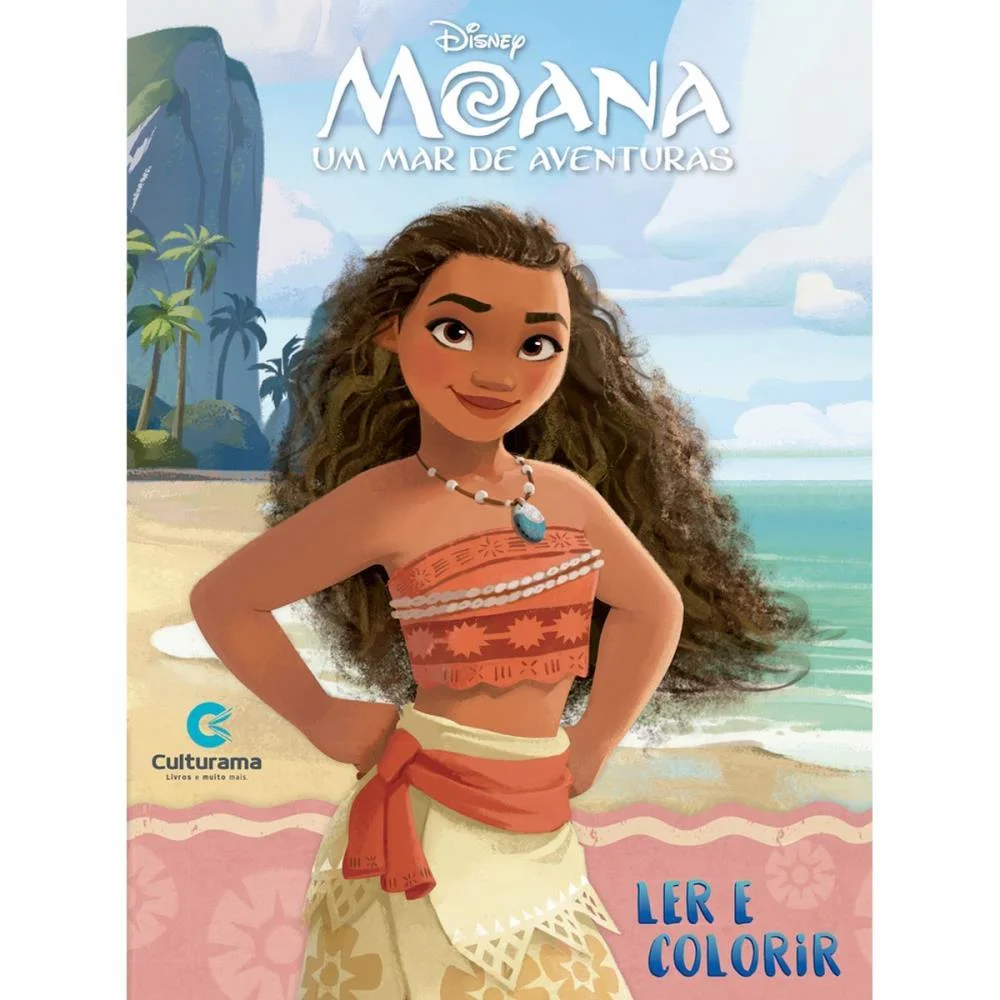 Livro Infantil Colorir Ler E Colorir Disney 8P 20X27 Culturama (Pct.c/12) - imagem 4