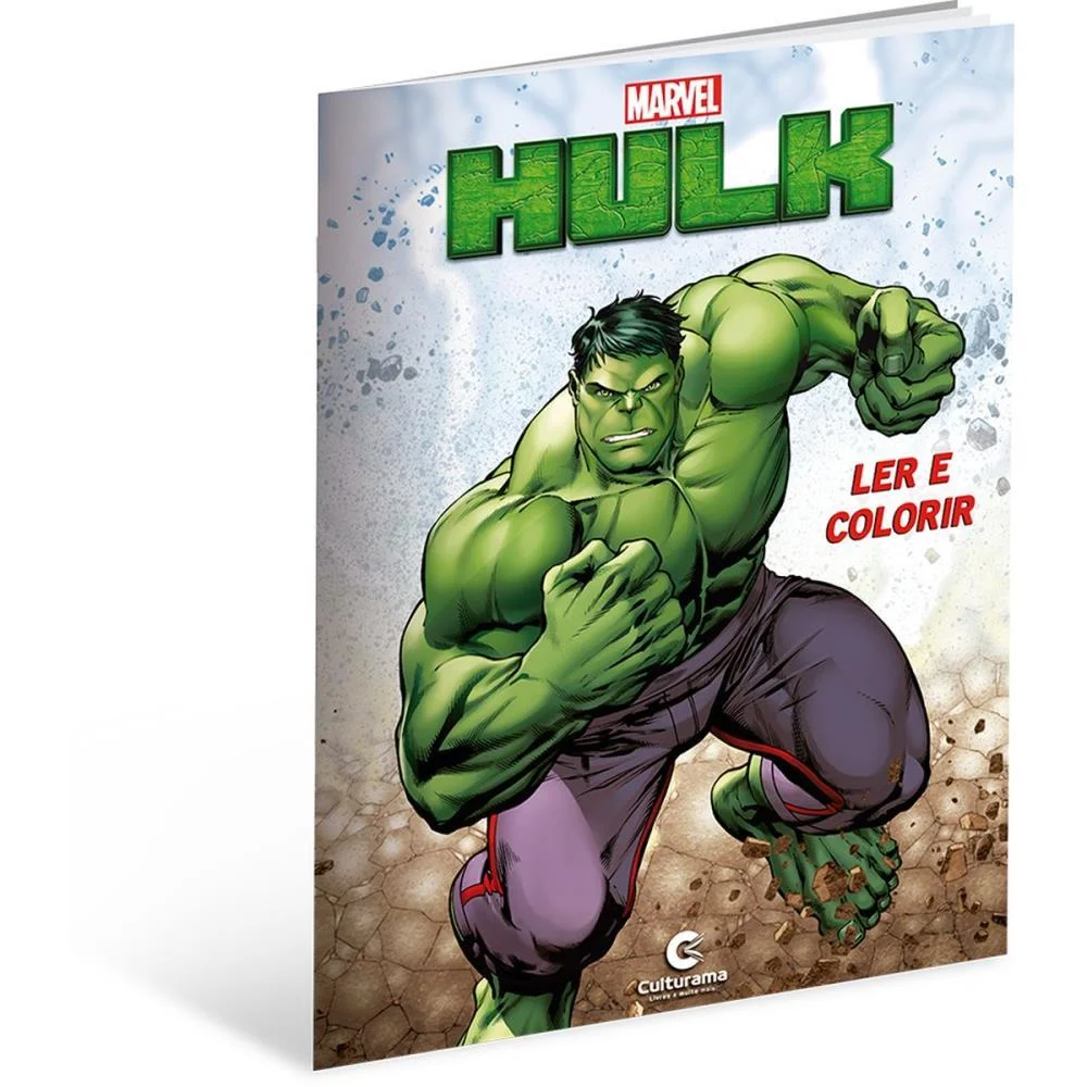 Livro Infantil Colorir Ler E Colorir Marvel 8Pgs (S) Culturama (Pct.c/12) - imagem 6