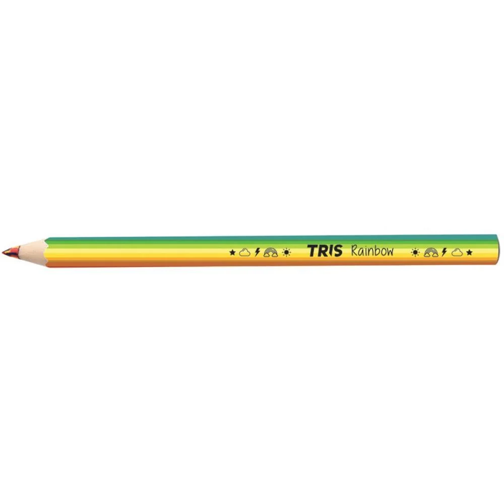 Lapis De Cor Jumbo Tris Rainbow Summit (Pote-24) - imagem 4