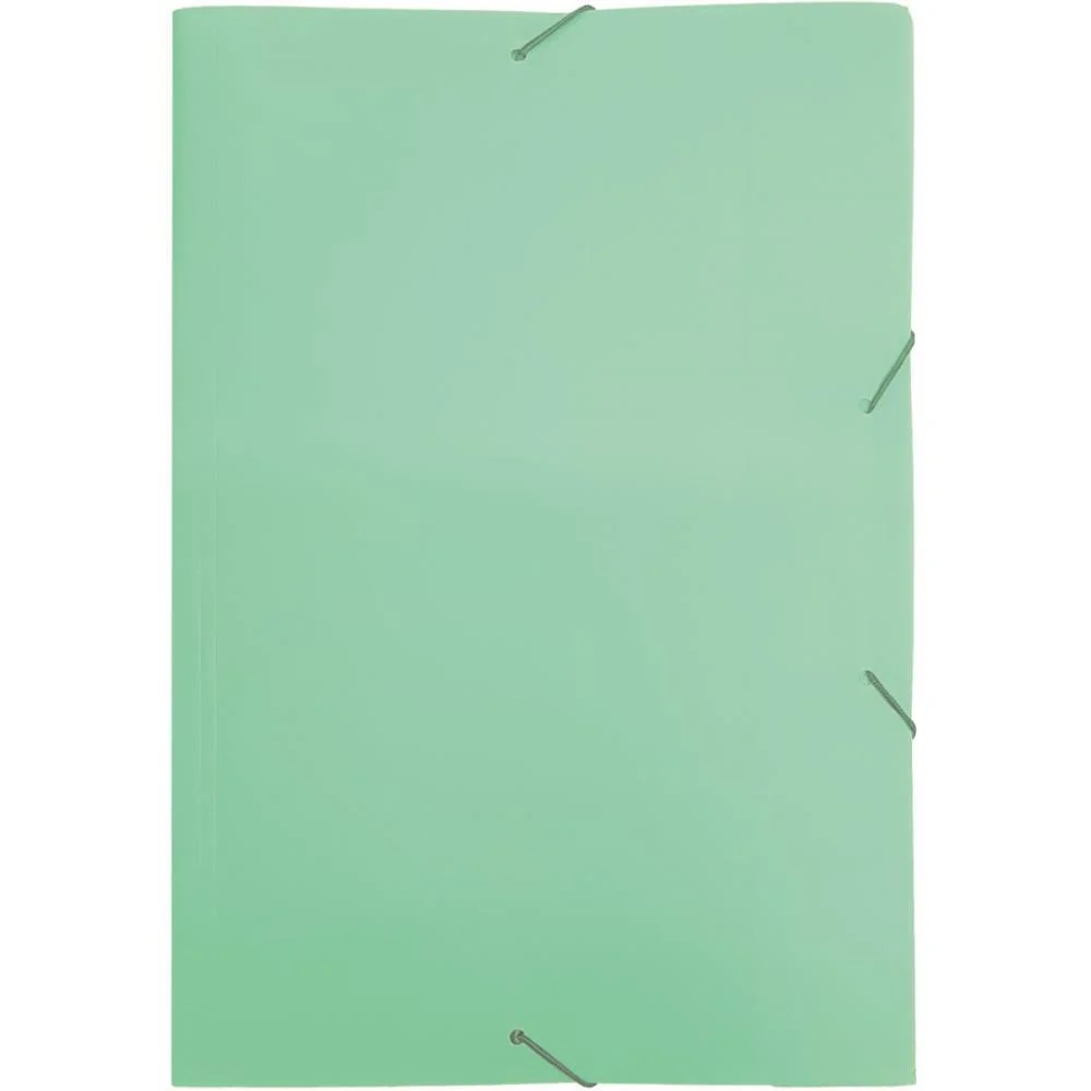 Pasta Aba Elastica Plastica Oficio Fosca Tons Pastel (S) Acp (Pct.c/10) - imagem 8