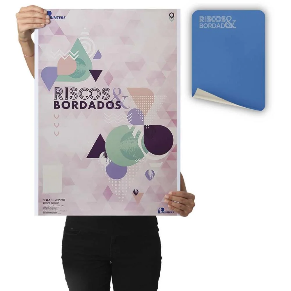 Papel Carbono Para Costura Riscos E Bordados Azul Printers (Cx.c/100) - imagem 2