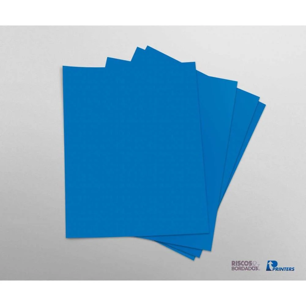 Papel Carbono Para Costura Riscos E Bordados Azul Printers (Cx.c/100) - imagem 4