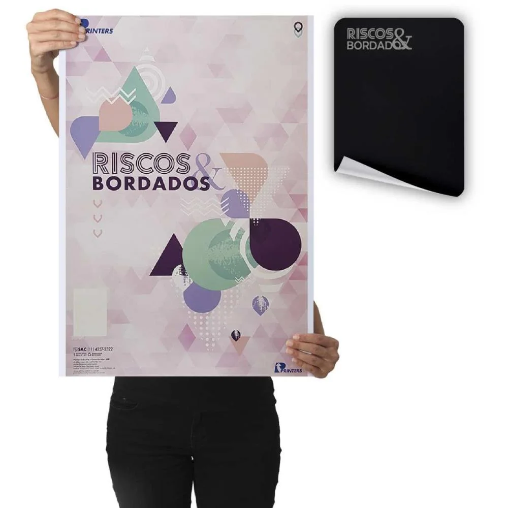 Papel Carbono Para Costura Riscos E Bordados Preto Printers (Cx.c/100) - imagem 2
