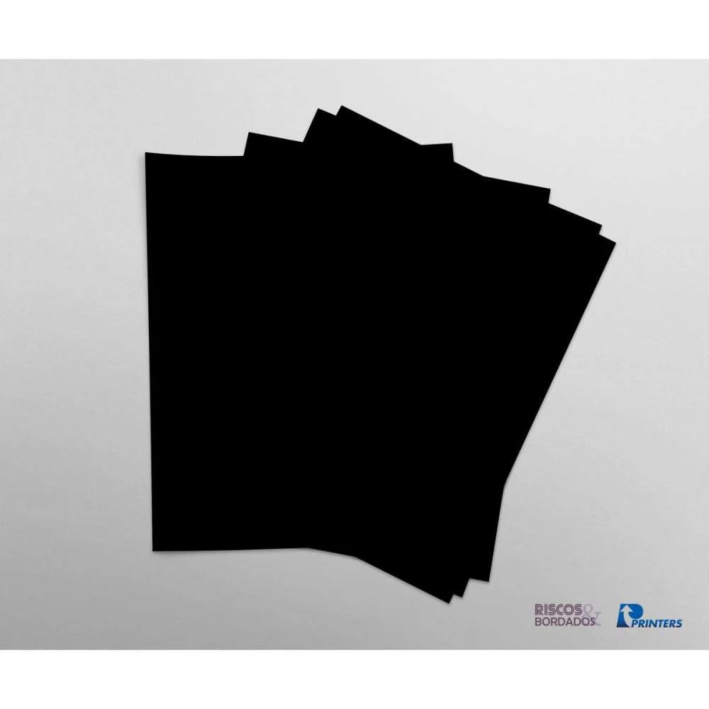 Papel Carbono Para Costura Riscos E Bordados Preto Printers (Cx.c/100) - imagem 4