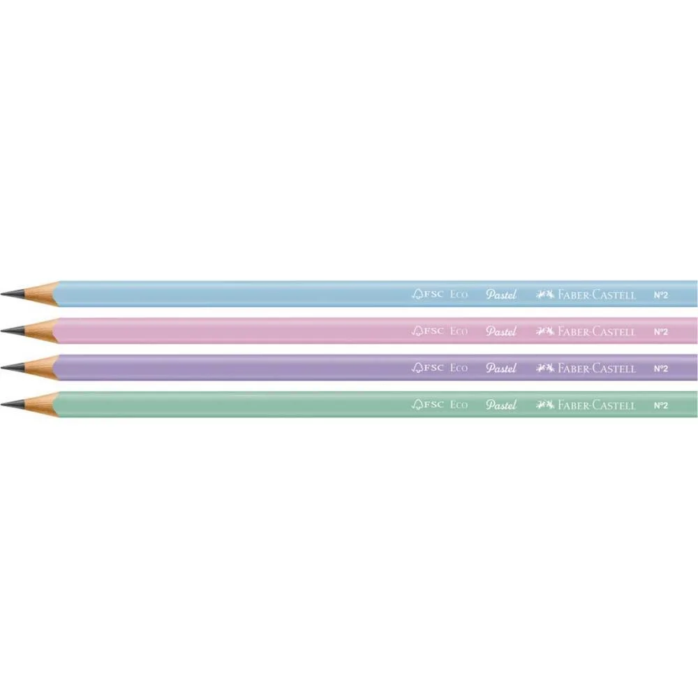 Lapis Preto Triangular Ecolapis 1205 Max Tons Pasteis Faber-Castell (Cx.c/72) - imagem 4