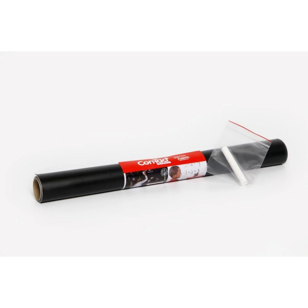 Plastico Adesivo Lousa 45Cmx5M Autoadesiva Contact (Rolo) - imagem 2