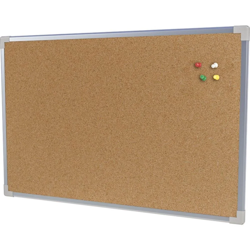 Quadro Aviso Moldura Aluminio Cortica Aparente 150X120Cm Stalo (Unidade) - imagem 3