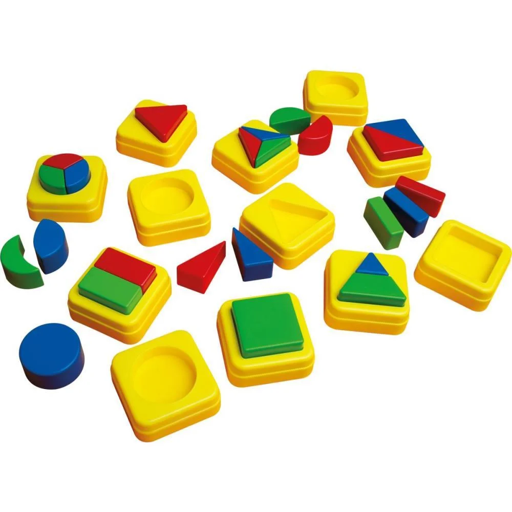 Brinquedo Educativo Multiformas De Encaixe Ggb Plast (Unidade) - imagem 3