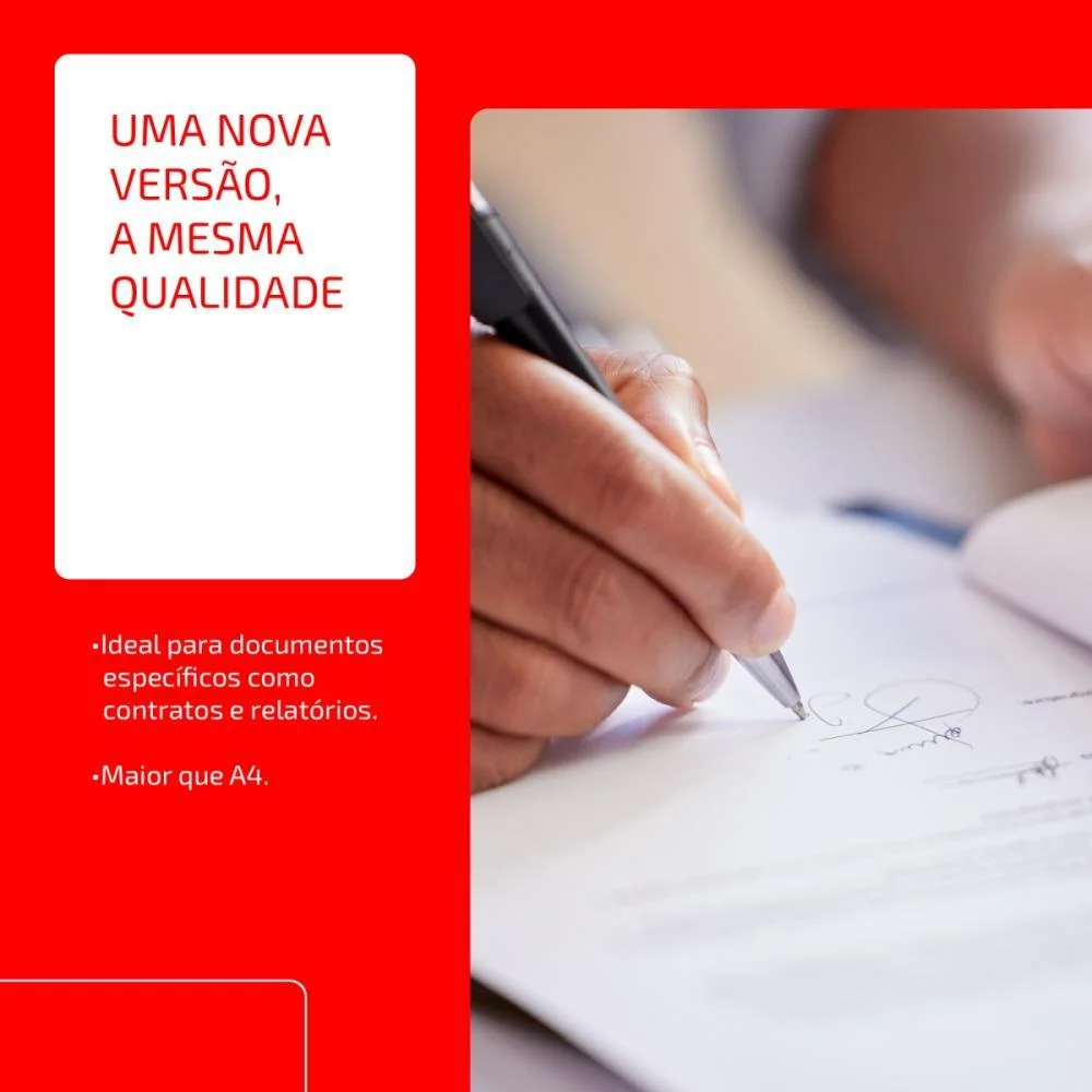 Papel Sulfite Oficio 2 Chamex 75G 500 Folhas Chamex (Pacote) - imagem 5
