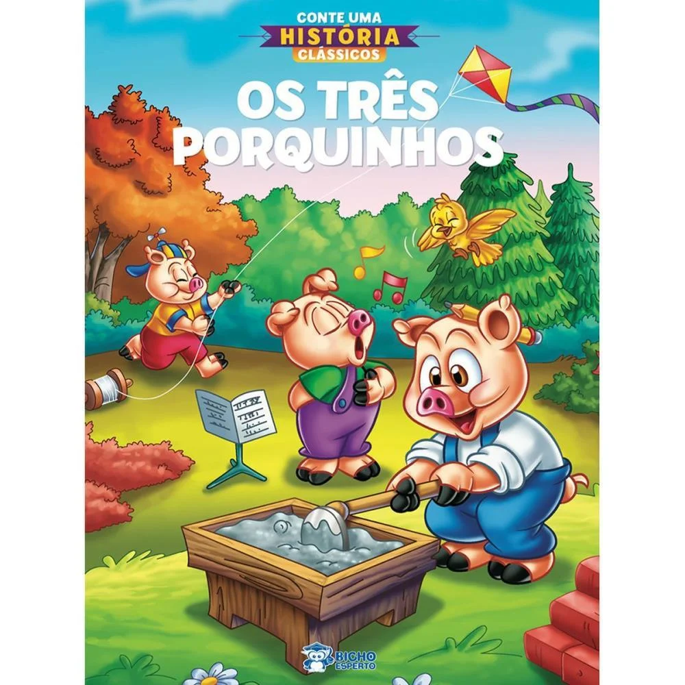 Livro Infantil Ilustrado Conte Uma Historia Classicos Bicho Esperto (Pct.c/05) - imagem 2