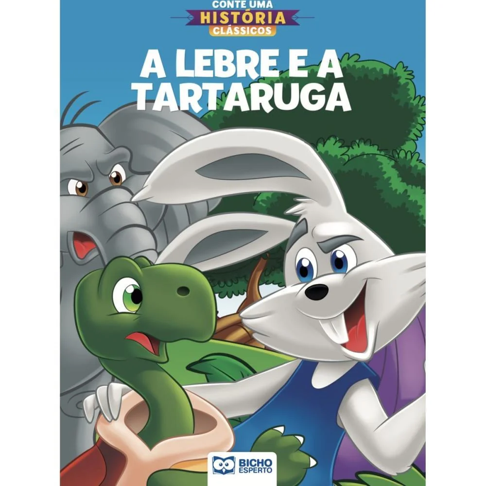 Livro Infantil Ilustrado Conte Uma Historia Classicos Bicho Esperto (Pct.c/05) - imagem 3