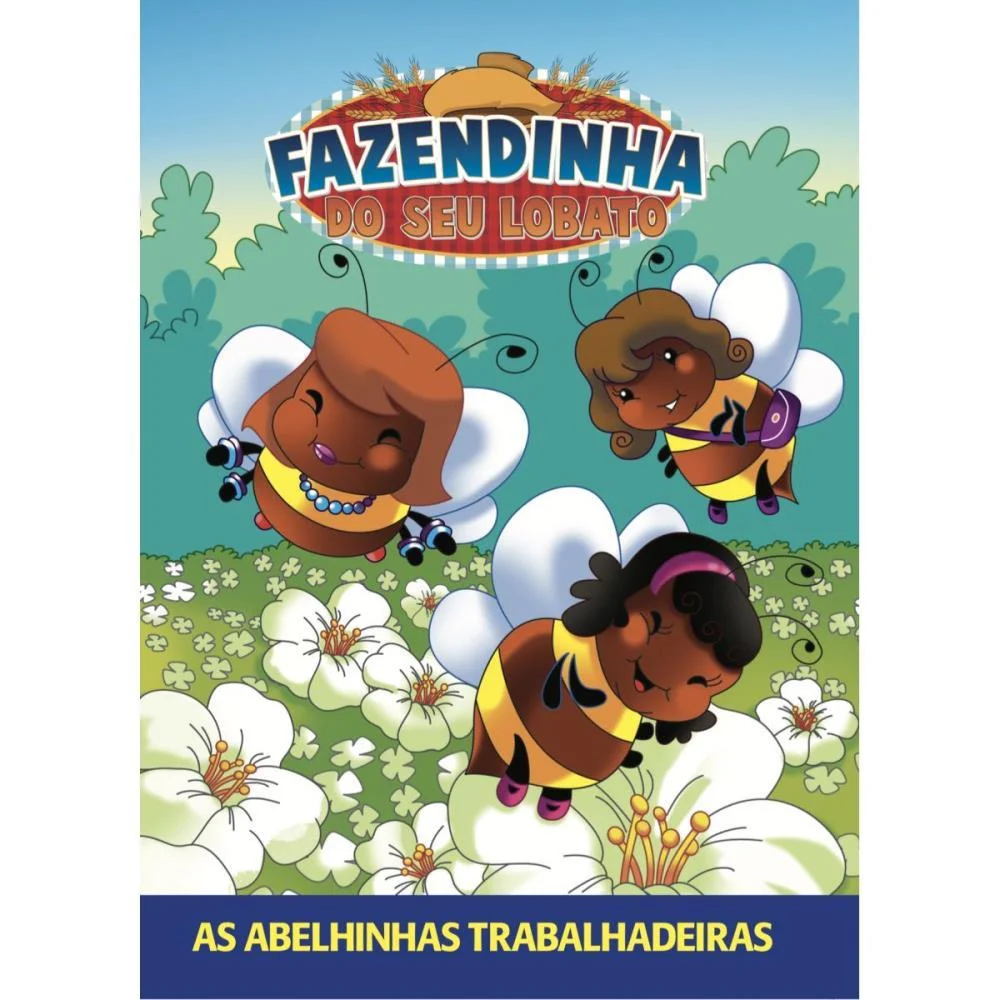 Livro Infantil Ilustrado Fazendinha Seu Lobato Bicho Esperto (Pct.c/08) - imagem 5