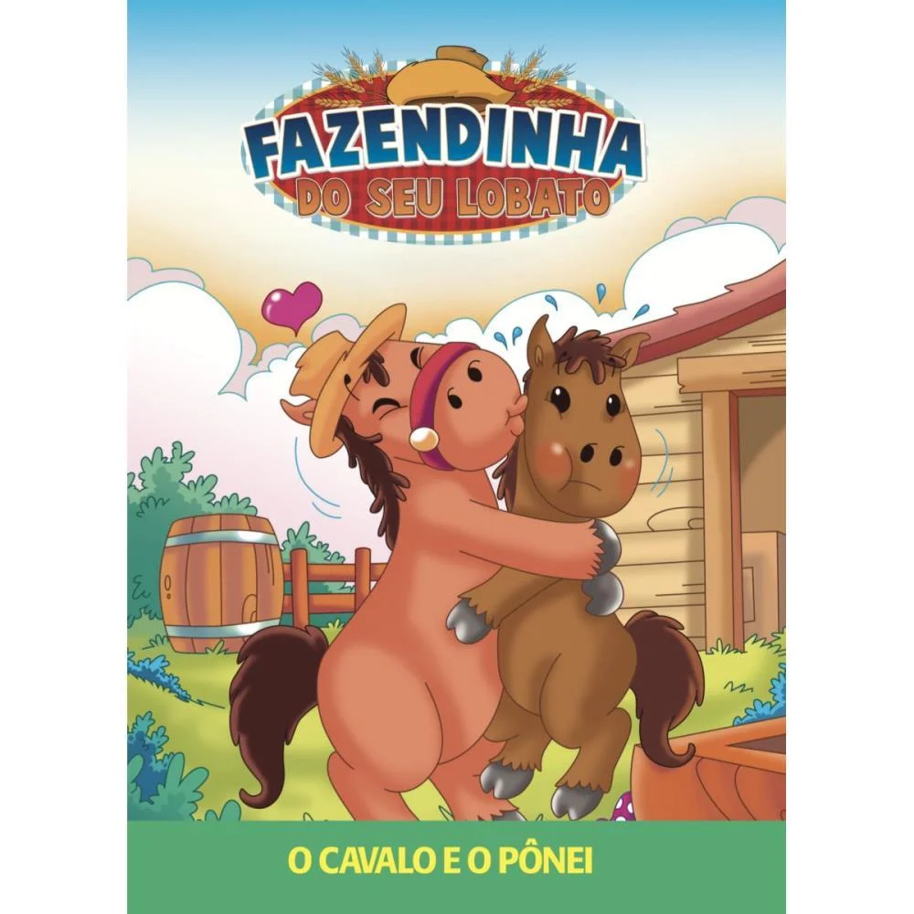 Livro Infantil Ilustrado Fazendinha Seu Lobato Bicho Esperto (Pct.c/08) - imagem 8