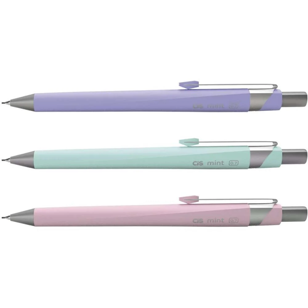 Lapiseira 0.7Mm Cis Mint 6Cores Tons Pastel Sertic (Dp.c/12) - imagem 4