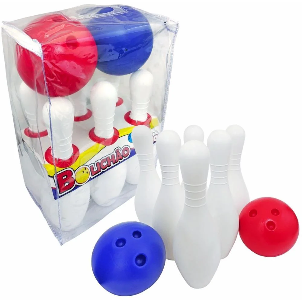 Boliche Mega Boliche Mania 53Cm 8Pcs Leplastic - imagem 3