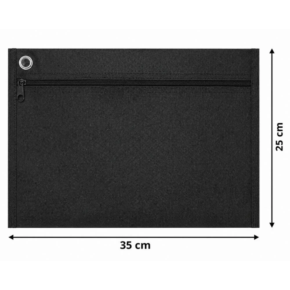 Pasta Malote Ny 35X25Cm Preto Horizontal Reflex (Pct.c/03) - imagem 4