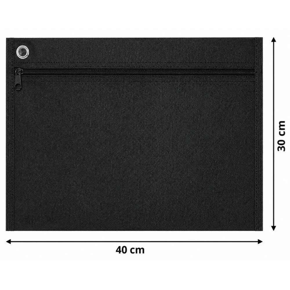 Pasta Malote Ny 40X30Cm Preto Horizontal Reflex (Pct.c/03) - imagem 4