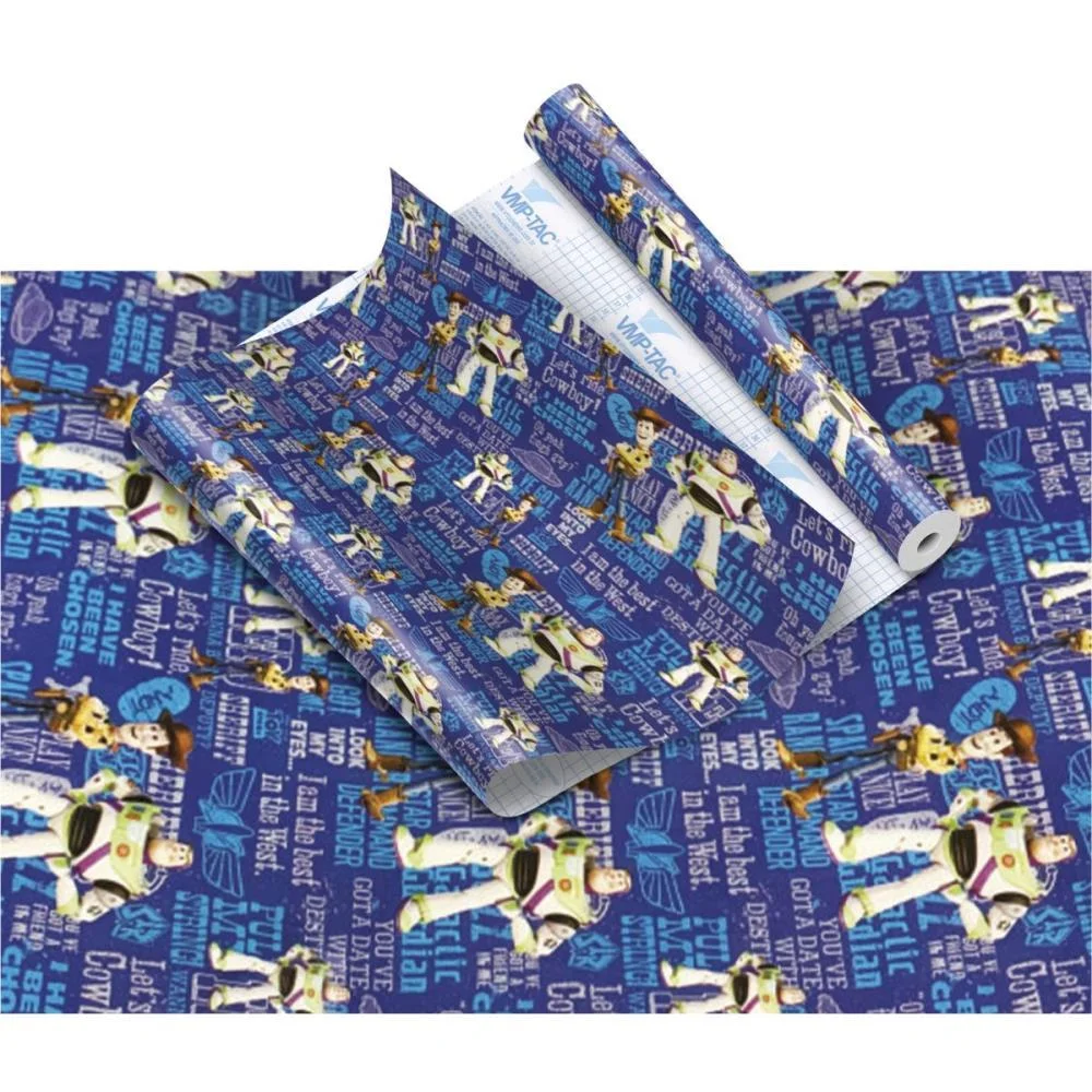 Plastico Adesivo 45Cmx10M Toy Story Pvc Mod. 994 V.m.p. (Rolo) - imagem 3