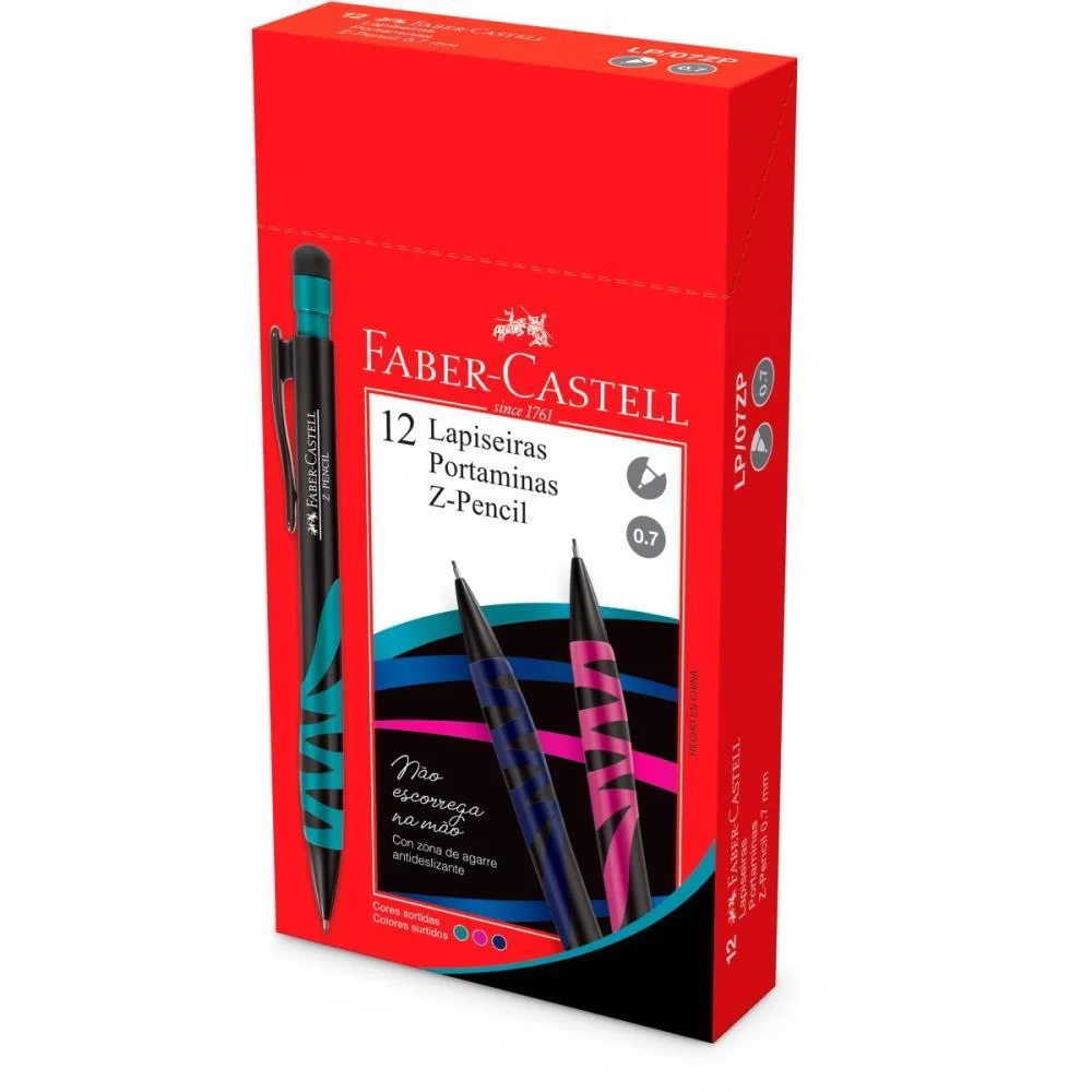 Lapiseira 0.7Mm Z-Pencil Mix Faber-Castell (Cx.c/12) - imagem 3