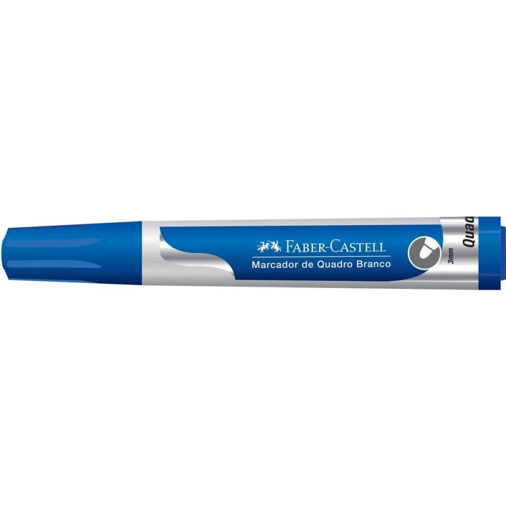 Pincel Quadro Branco Azul Faber-Castell (Cx.c/12) - imagem 4