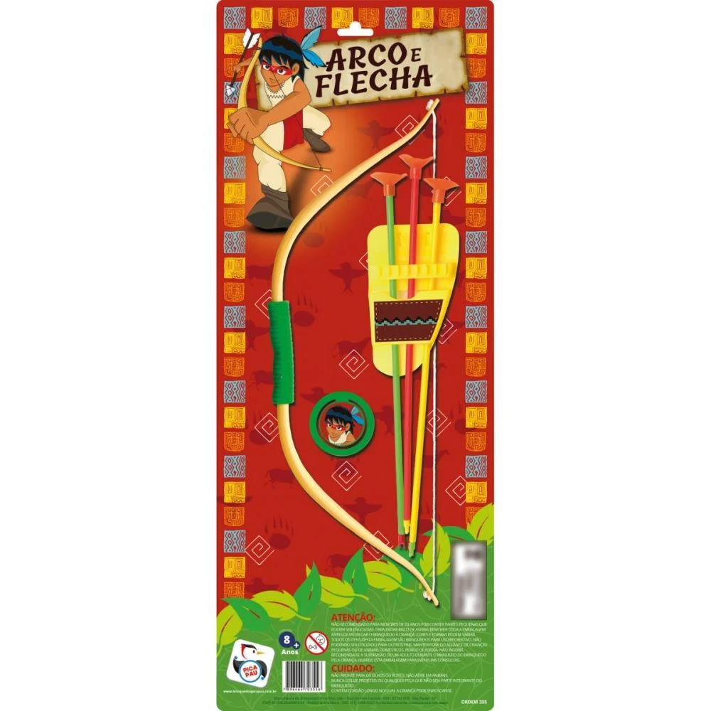 Lancador Arco E Flecha Pica Pau (Unidade) - imagem 3
