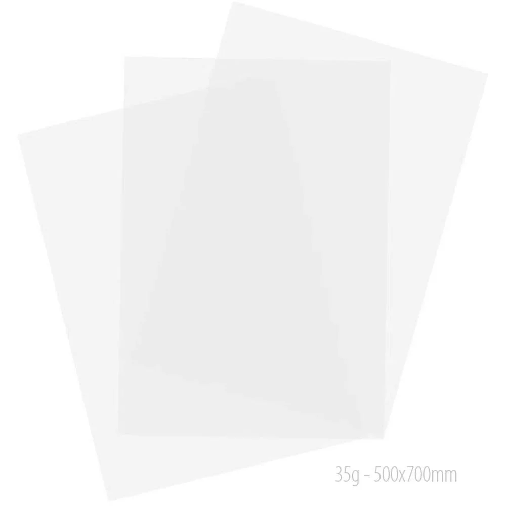 Papel Manteiga 35G. 500X700Mm. Usa Folien C/ 100 Unidades - imagem 2