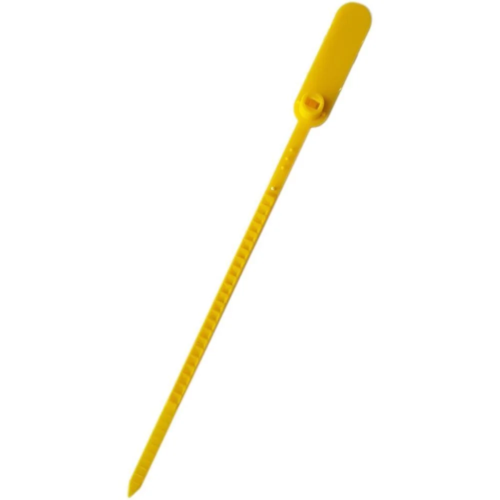 Lacre Para Malote Amarelo Escada Pp 16Cm. Tykheplas (Pct.c/100) - imagem 2