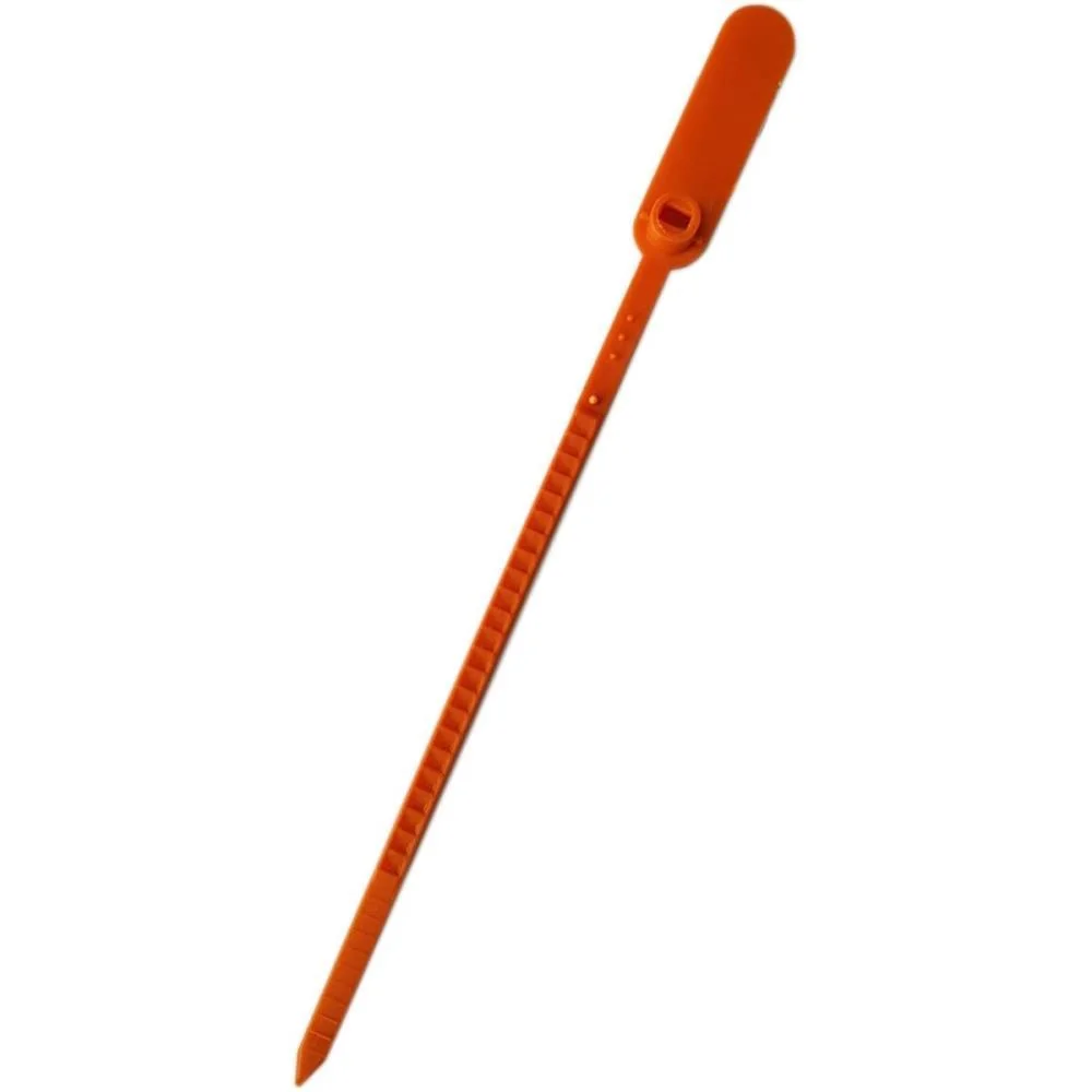 Lacre Para Malote Laranja Escada Pp 16Cm. Tykheplas (Pct.c/100) - imagem 2