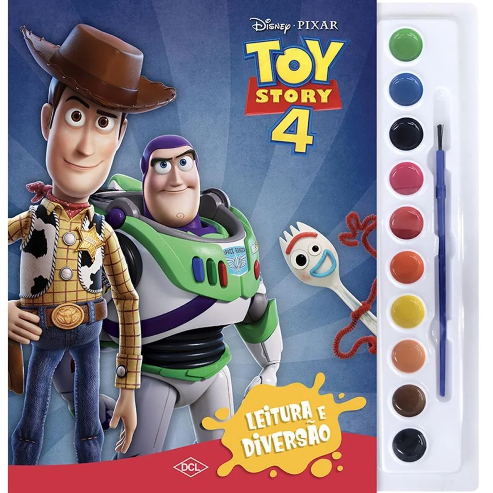 Livro Aquarela Toy Story 29X28,5Cm 16Pgs Dcl (Unidade) - imagem 2