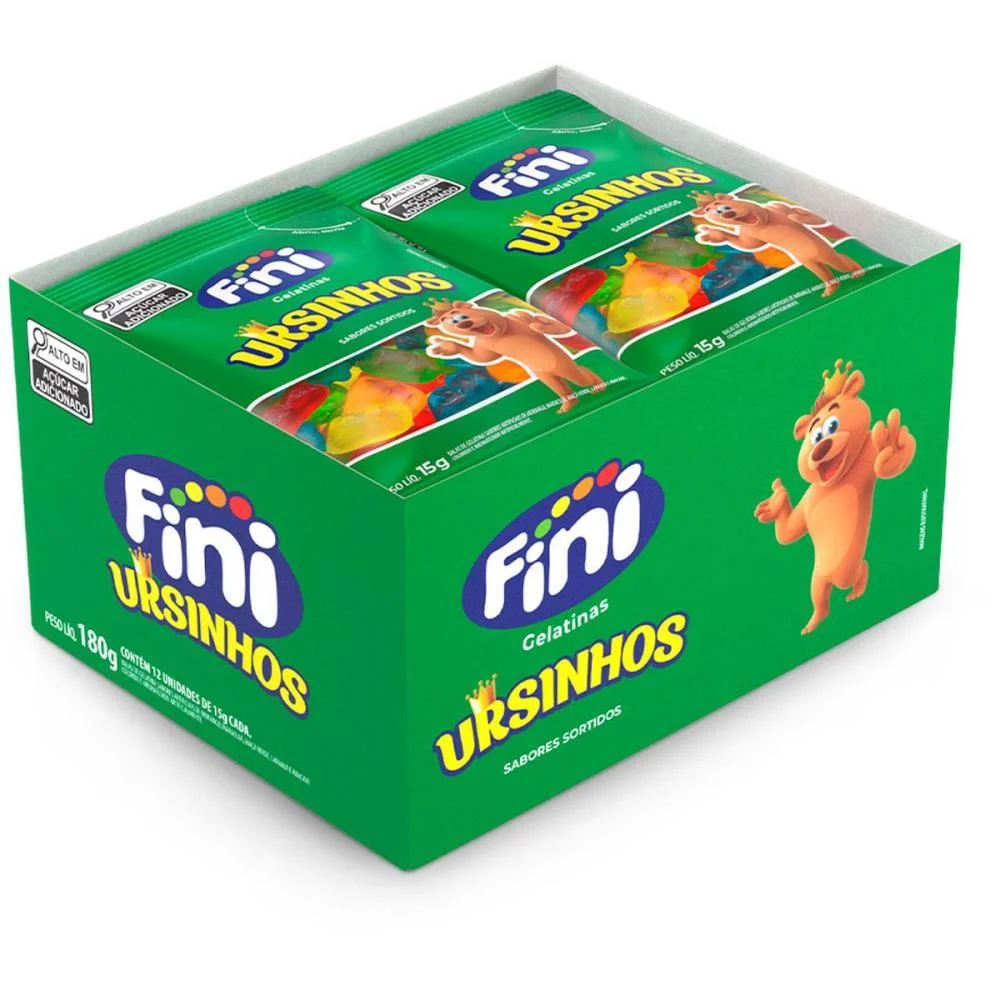 Doce Ursinhos 15G. Fini C/ 12 Unidades - imagem 3