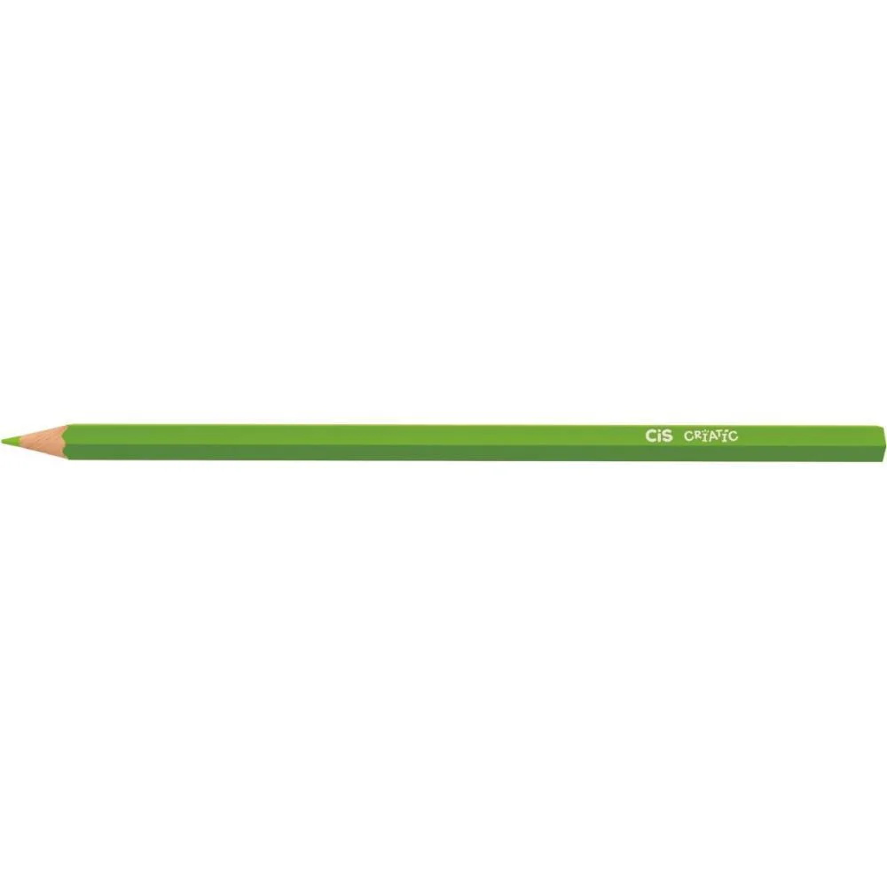 Lapis De Cor Sextavado Cis Criatic 12 Cores Sertic (Pct.c/12) - imagem 3