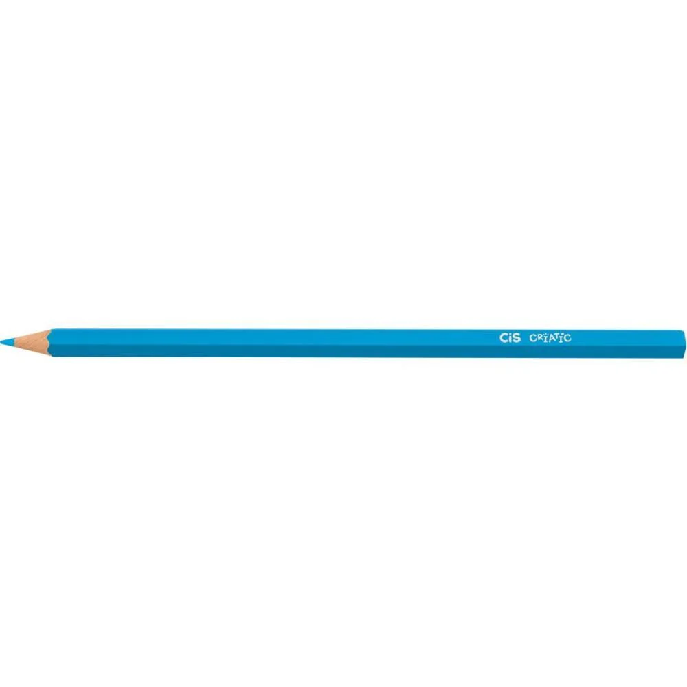 Lapis De Cor Sextavado Cis Criatic 24 Cores Sertic (Pct.c/06) - imagem 3