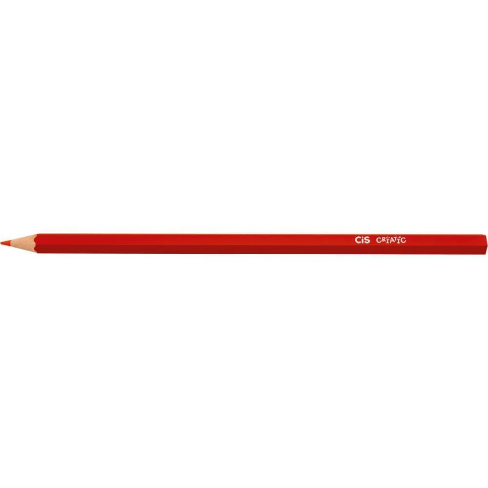 Lapis De Cor Sextavado Cis Criatic 24 Cores Sertic (Pct.c/06) - imagem 4