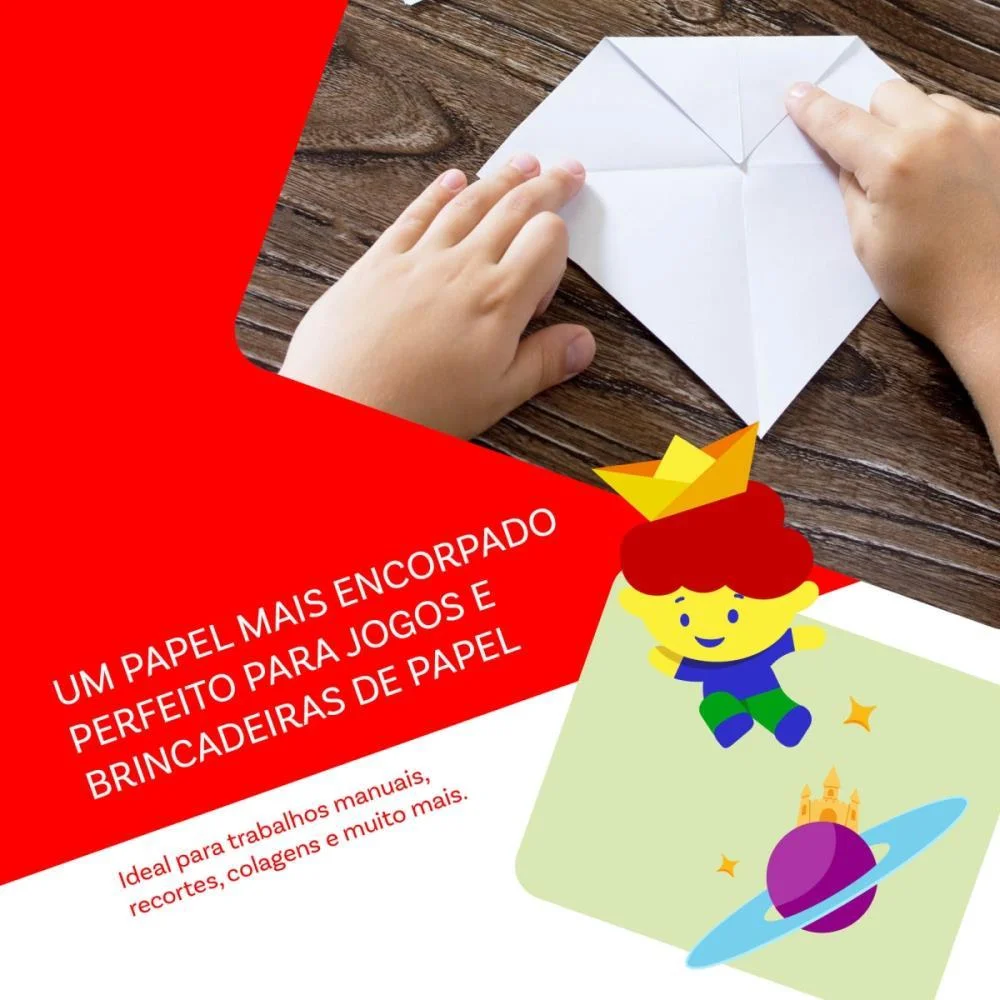 Papel Sulfite A4 Chamequinho 60K 180G Branco Chamex (Pct.c/50) - imagem 5