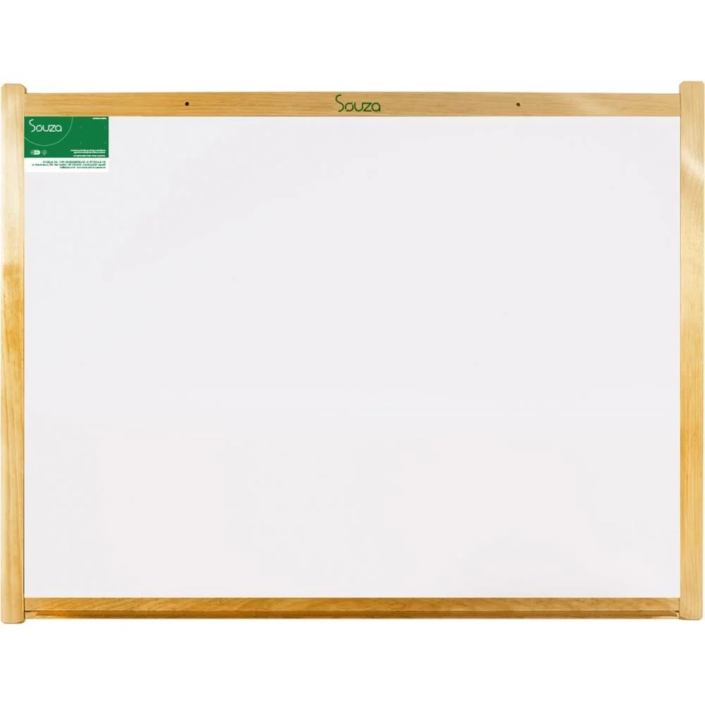 Quadro Branco Moldura Madeira 150X120Cm Magitel Souza (Unidade) - imagem 3