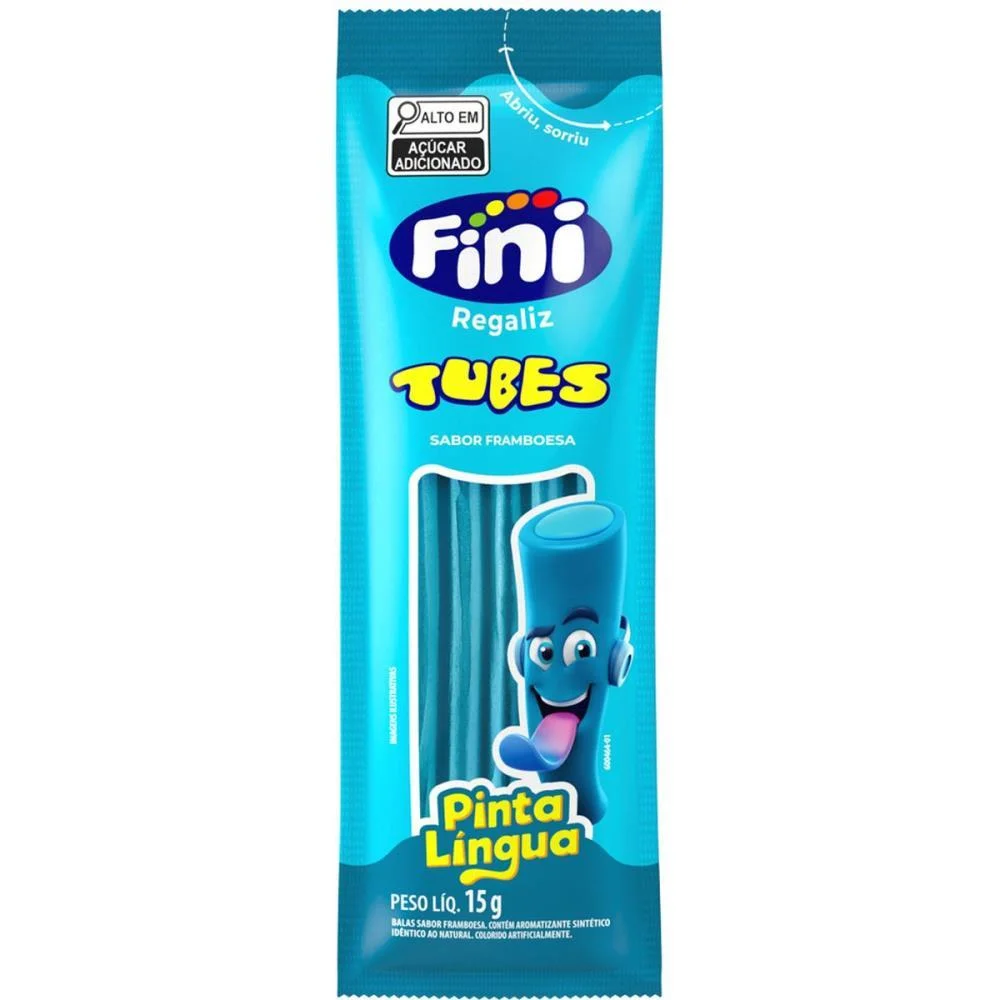 Doce Tubes Pinta Lingua 15G. Fini (Dp.c/12) - imagem 2