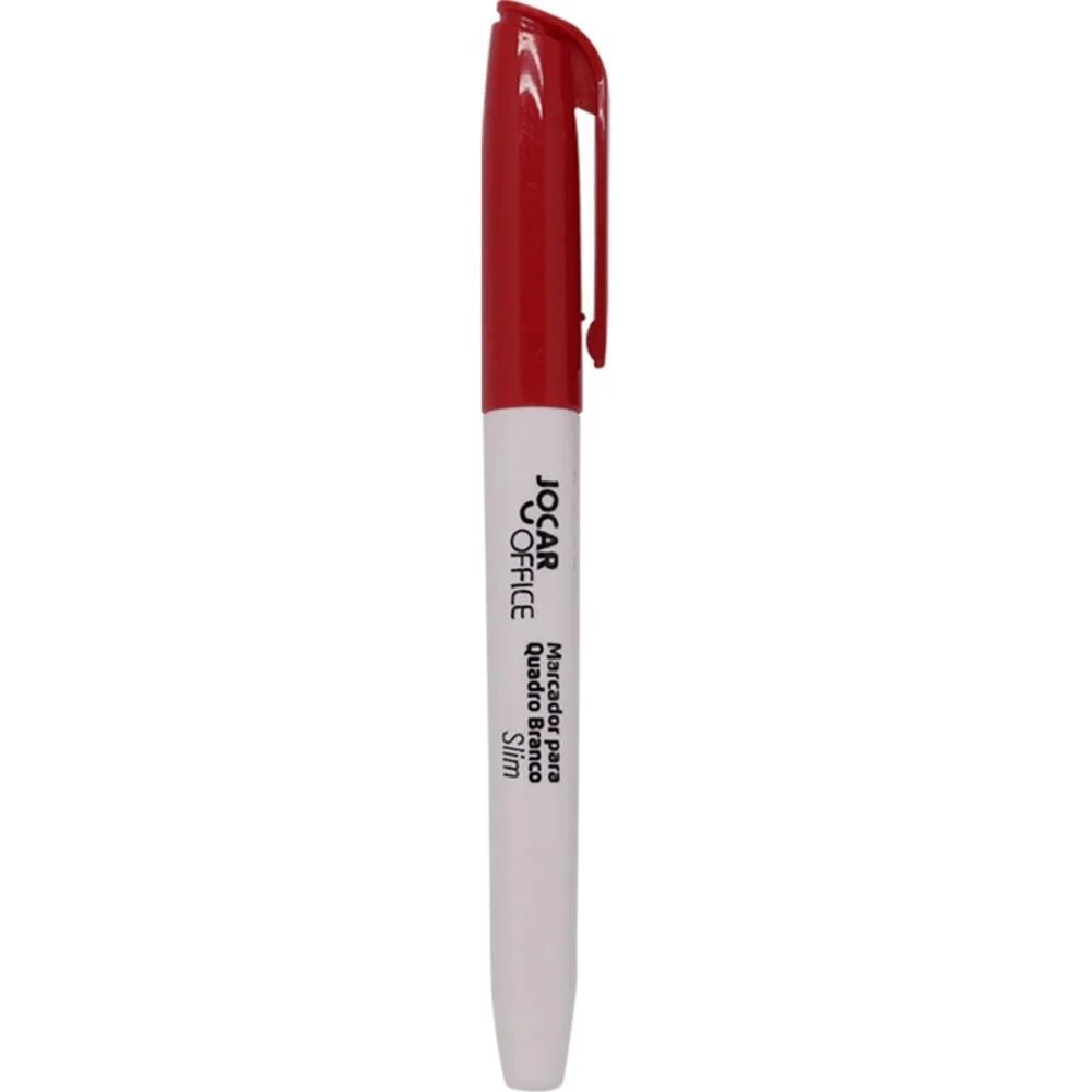 Pincel Quadro Branco Jocar Slim Vermelho Leonora (Cx.c/12) - imagem 2