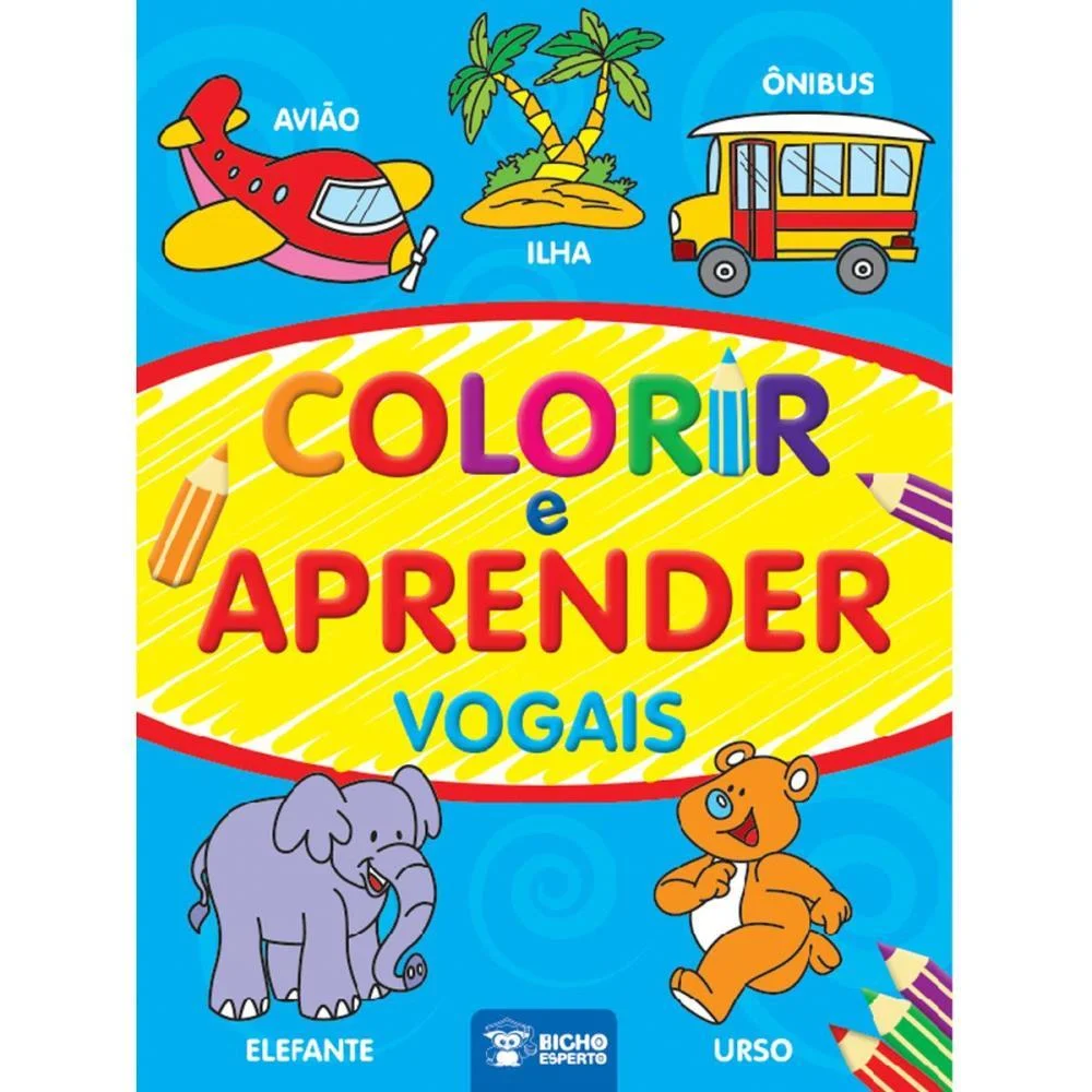 Livro Infantil Colorir Colorir E Aprender 4 Titulos Bicho Esperto (Pct.c/04) - imagem 3
