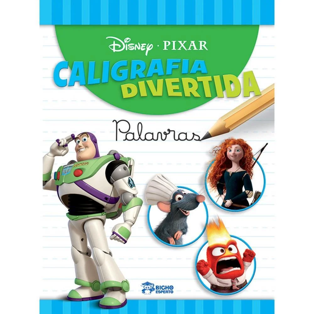 Livro Caligrafia Disney Caligrafia Divertida 4 Bicho Esperto (Pct.c/04) - imagem 3