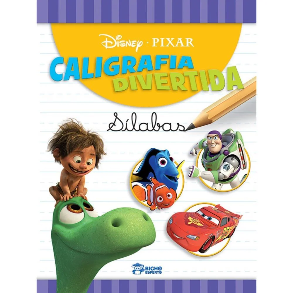 Livro Caligrafia Disney Caligrafia Divertida 4 Bicho Esperto (Pct.c/04) - imagem 4
