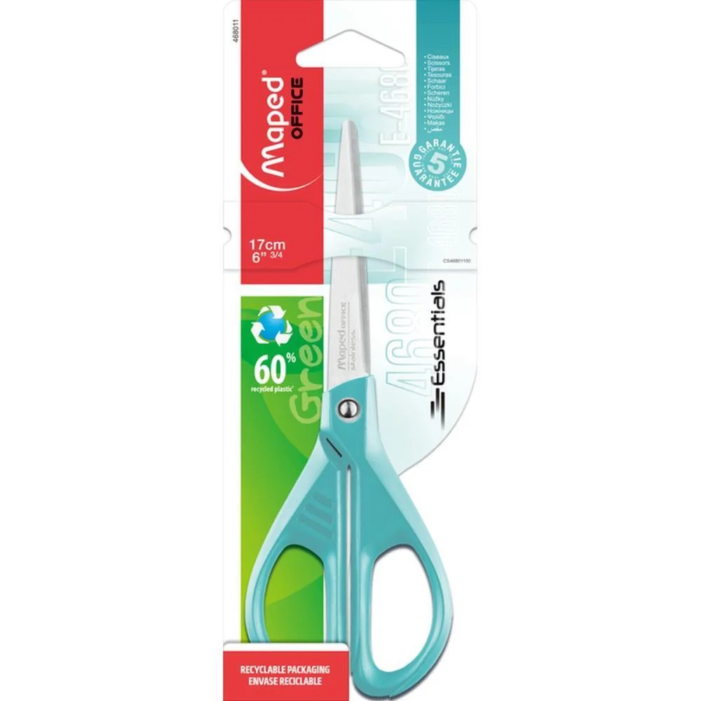 Tesoura Multiuso Green Pastel 17Cm Ess Maped (Blister) - imagem 2