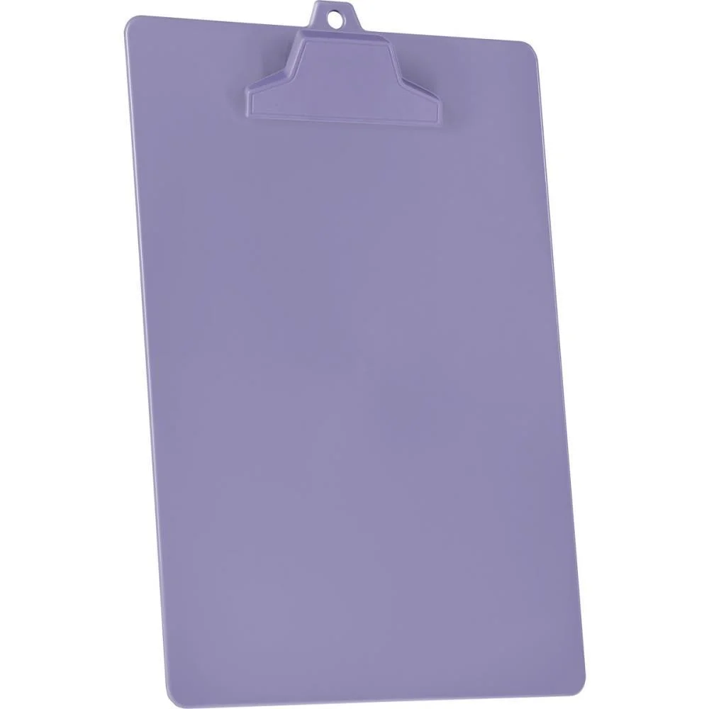 Prancheta Plastica Of/A4 C/Prend. Plast. Lilas Acrimet (Cx.c/02) - imagem 3