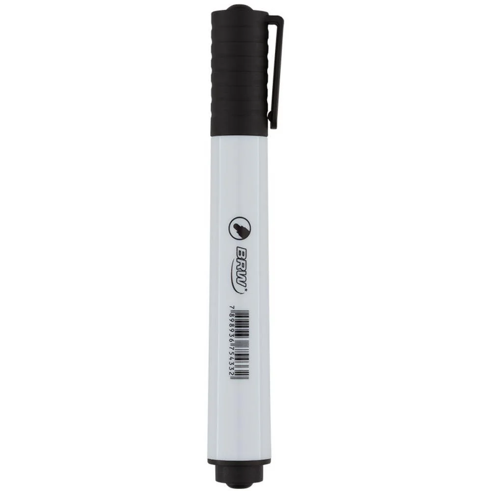 Pincel Quadro Branco Preto Brw (Cx.c/12) - imagem 4