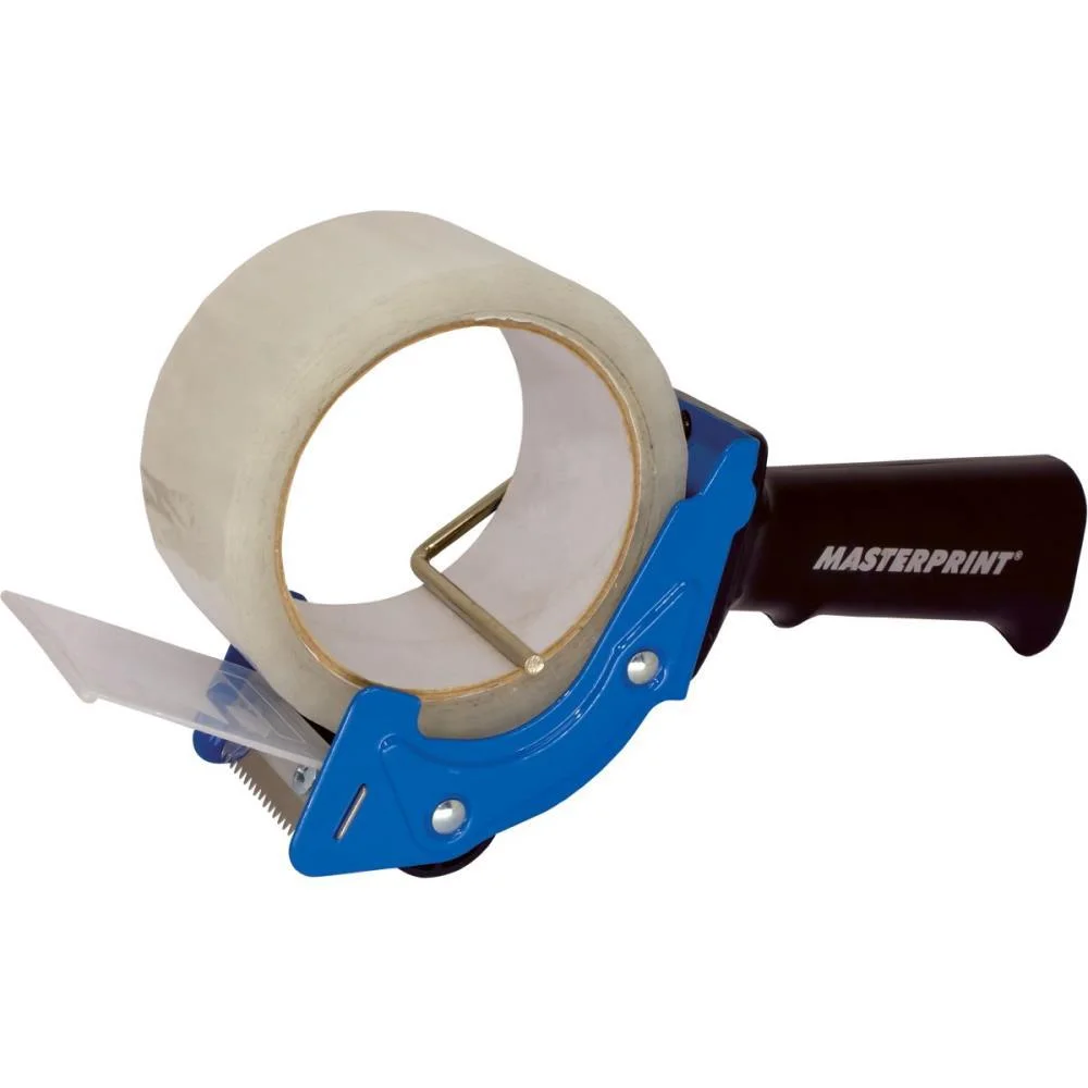 Suporte Para Fita Empacotar Mp901 Lacradora Em Ferro Azul Masterprint (Unidade) - imagem 2