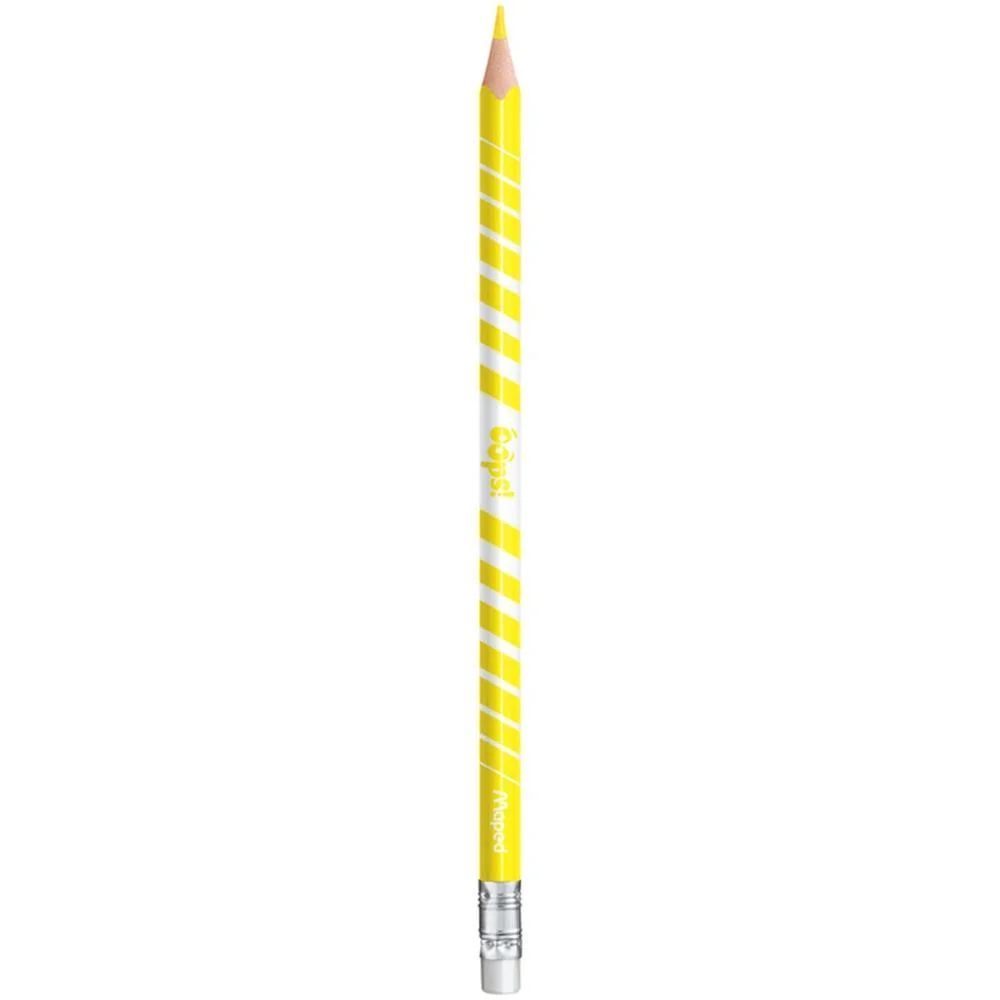 Lapis De Cor Triangular Color Peps Apagavel 24Cores Maped (Pct.c/03) - imagem 8