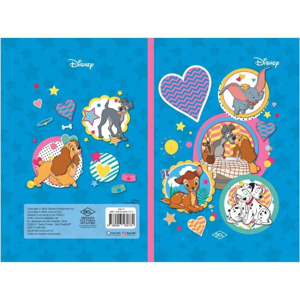 Livro Infantil Colorir Disney Livro Das Emocoes Dcl (Unidade) - imagem 4
