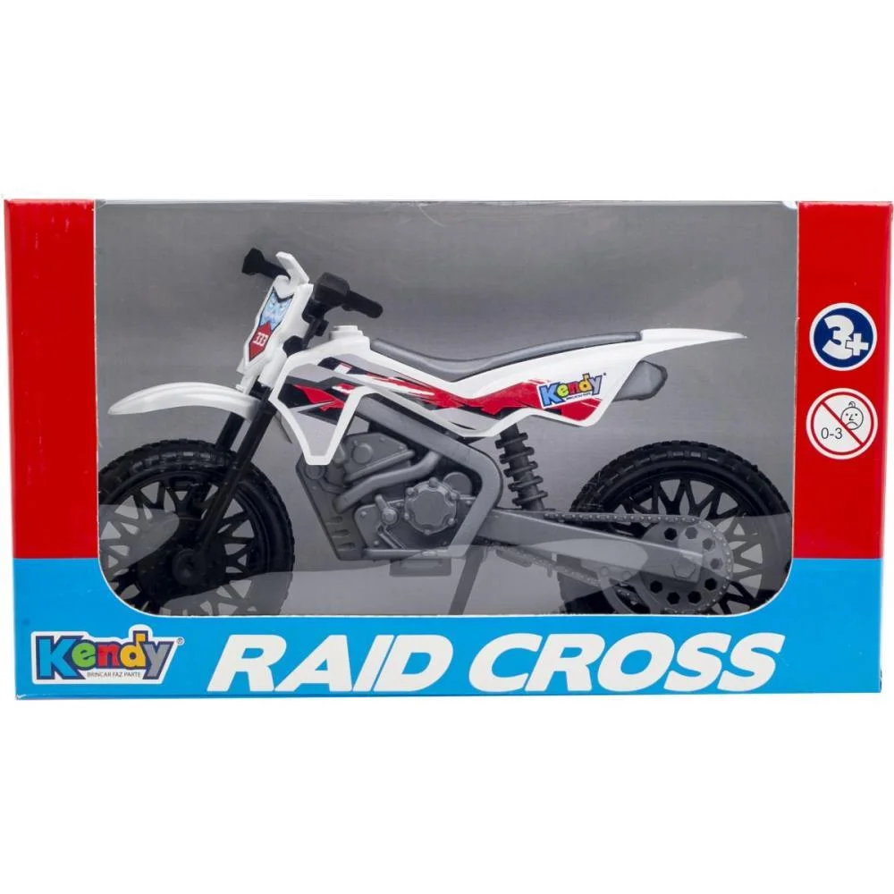 Moto Raid Cross 21,2X6,5X12,3Cm (S) Kendy Brinquedos - imagem 11