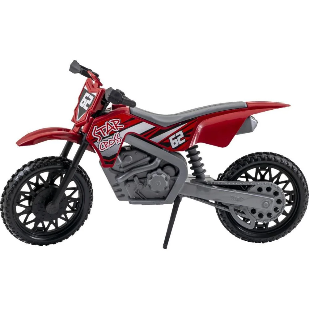 Moto Star Cross 30X12X16,5Cm (S) Kendy Brinquedos - imagem 4