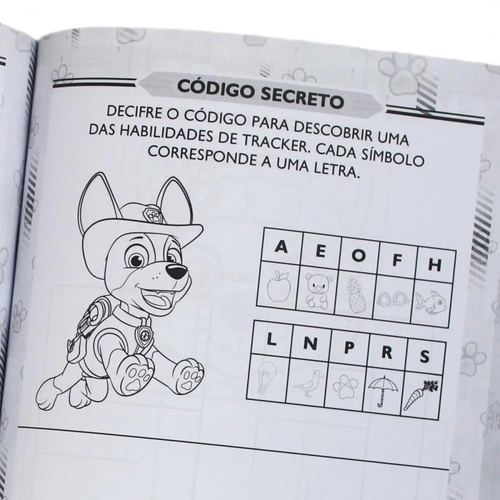 Livro Infantil Colorir 365 Atividades Patrulha Canina Magic Kids (Unidade) - imagem 6