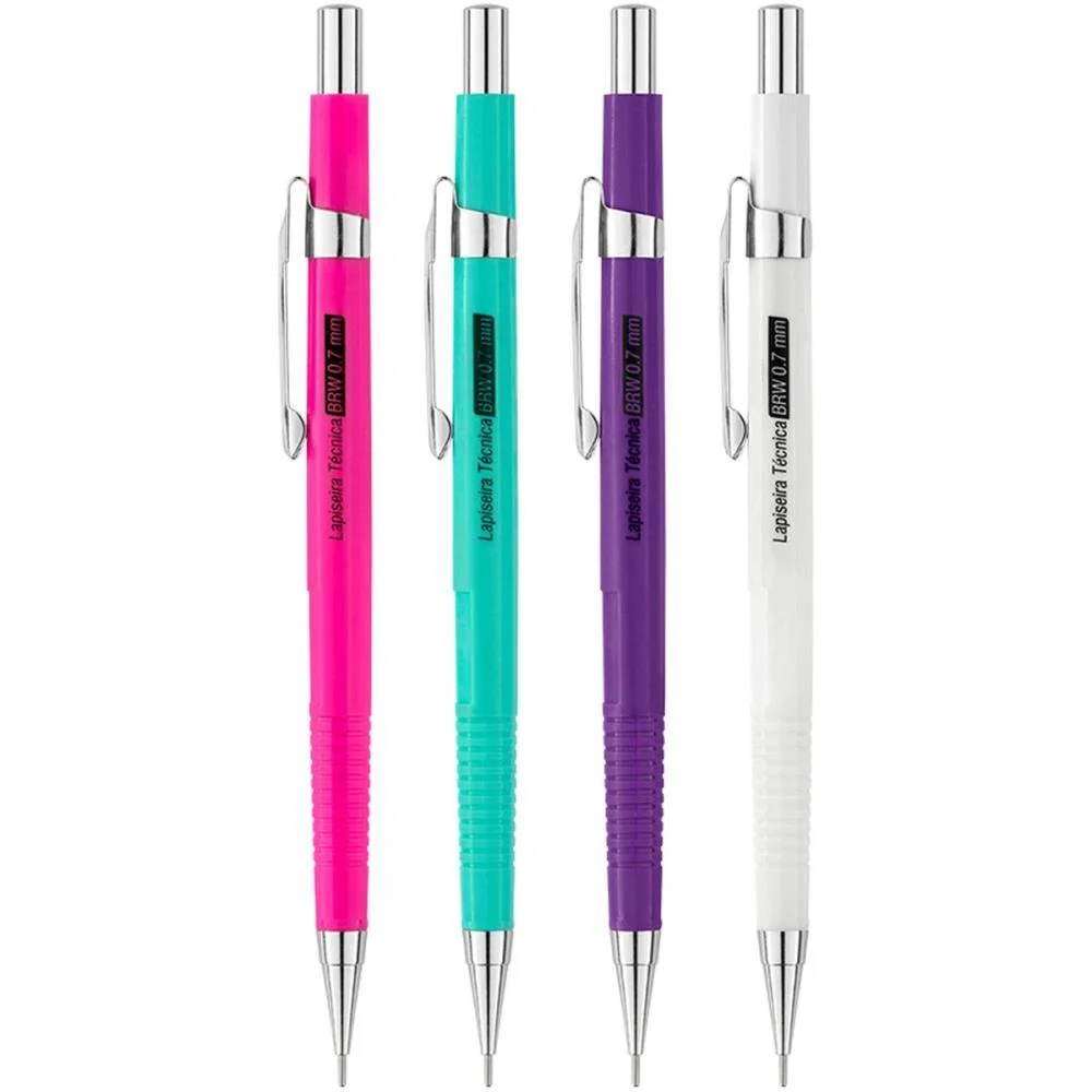 Lapiseira 0.7Mm Tecnica 5 Cores (S) Brw (Dp.c/36) - imagem 4